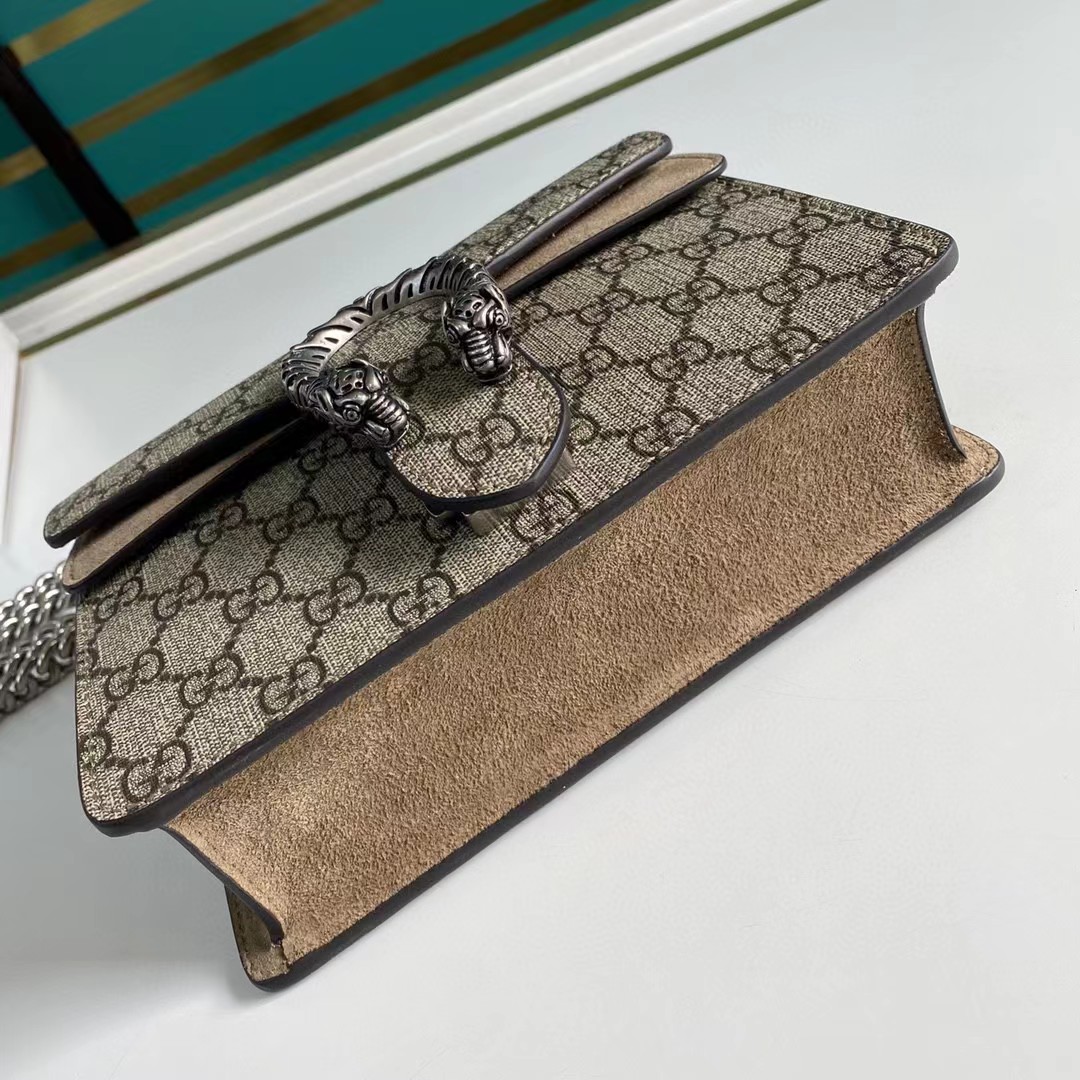 Gucci Dionysus GG Supreme Mini Bag(20-15.5-5cm) - FashionPlug