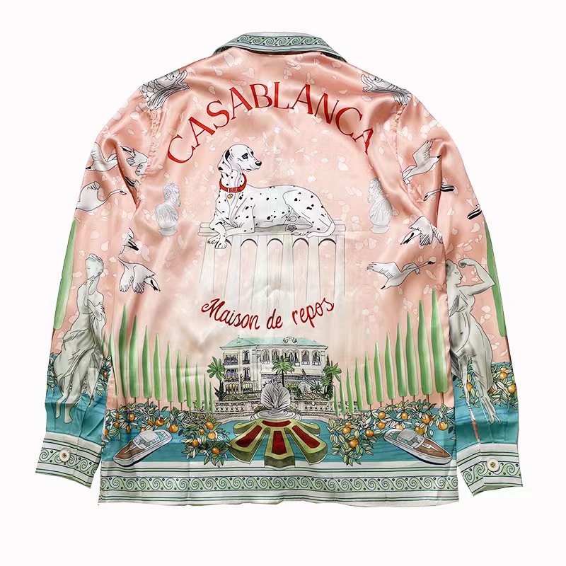 Casablanca Long Sleeves Shirt - FashionPlug