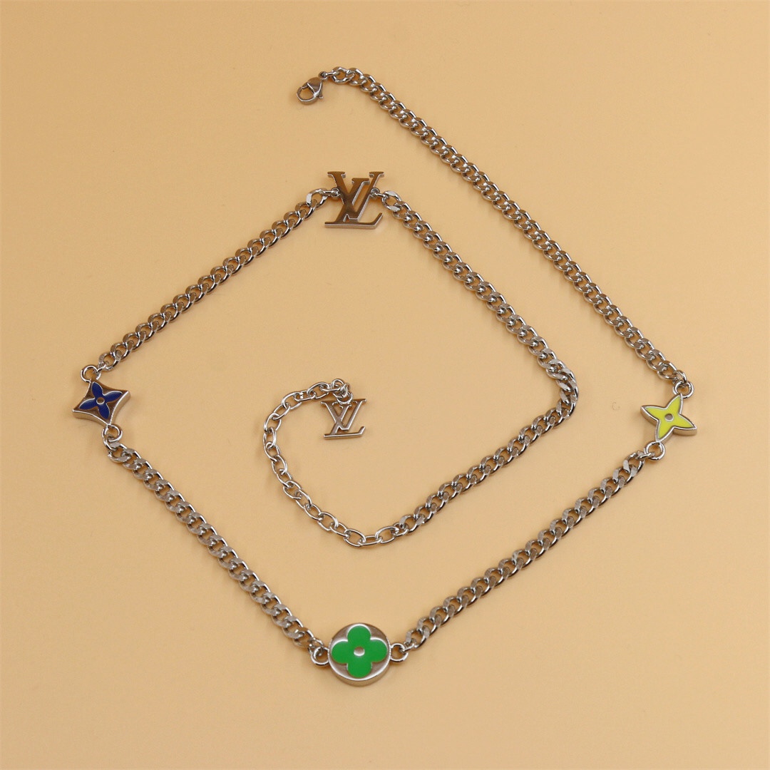 Louis Vuitton LV Sunrise Necklace   M00652 - FashionPlug