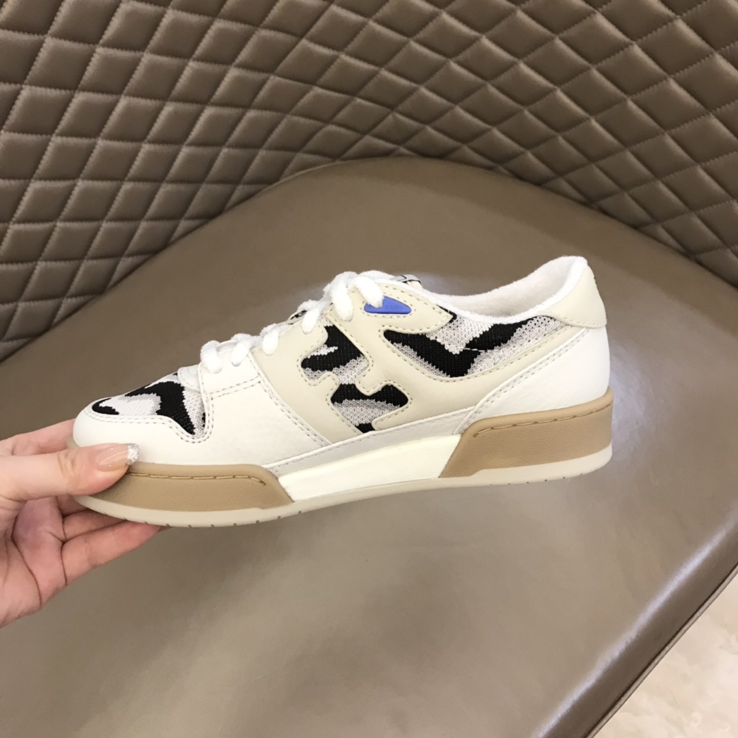 Fendi Match Low-Tops Sneakers - FashionPlug
