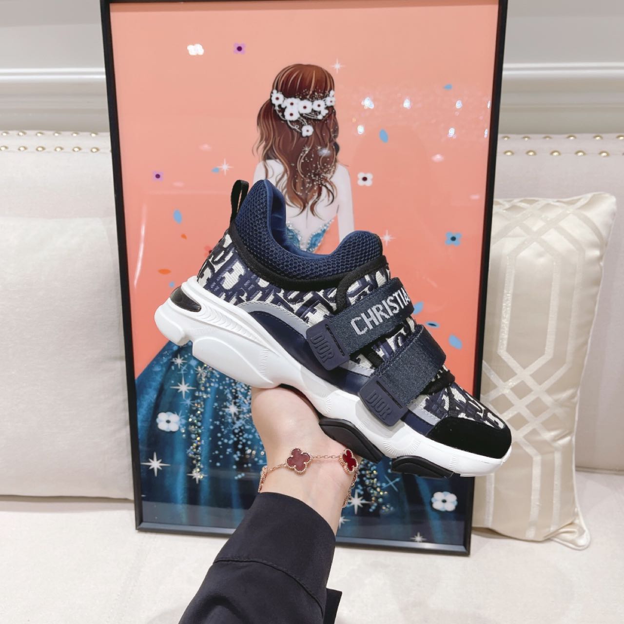 Dior D-Wander Sneaker - FashionPlug