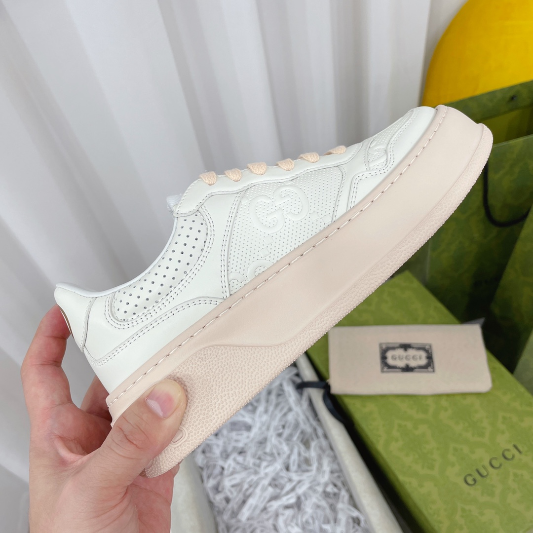 Gucci GG Embossed Sneaker - FashionPlug