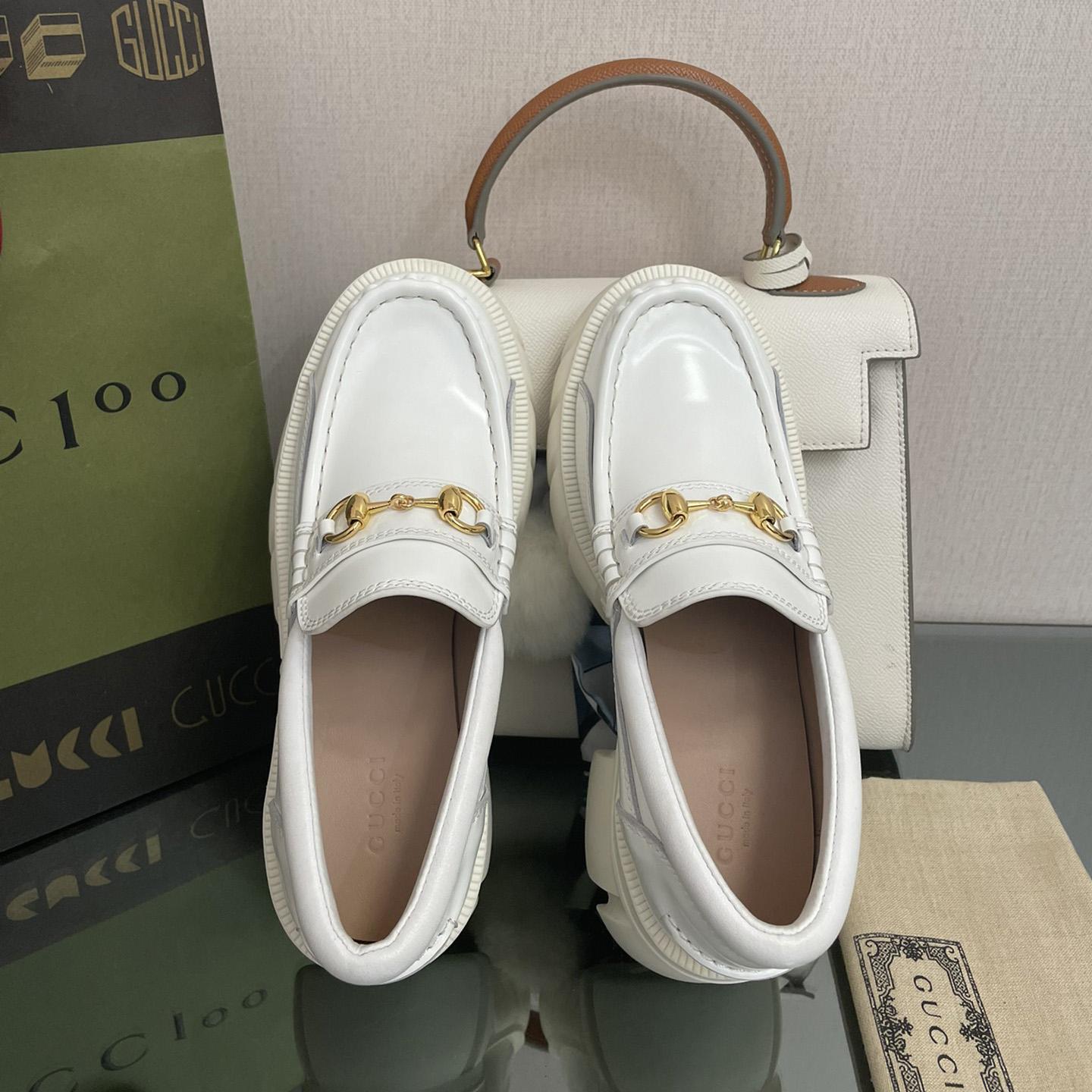 Gucci Women's Loafer With Horsebit - FashionPlug