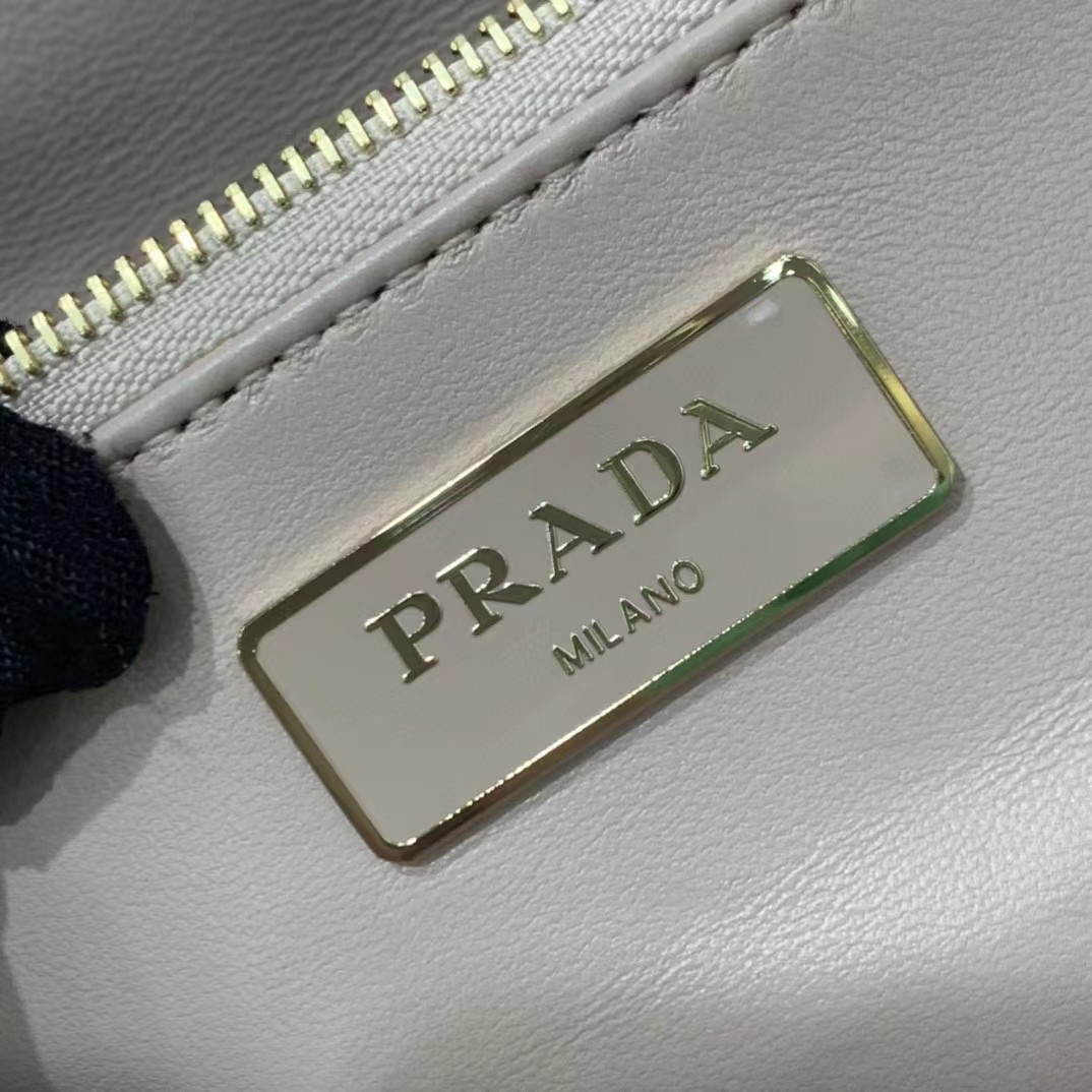 Prada System Nappa Leather Patchwork Bag(28-18-7.5CM) - FashionPlug