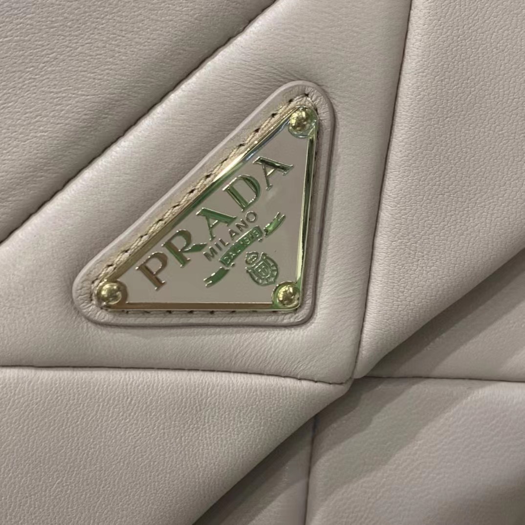 Prada System Nappa Leather Patchwork Bag(28-18-7.5CM) - FashionPlug