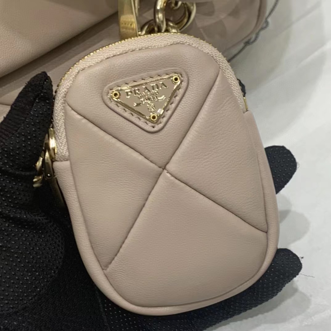 Prada System Nappa Leather Patchwork Bag(28-18-7.5CM) - FashionPlug