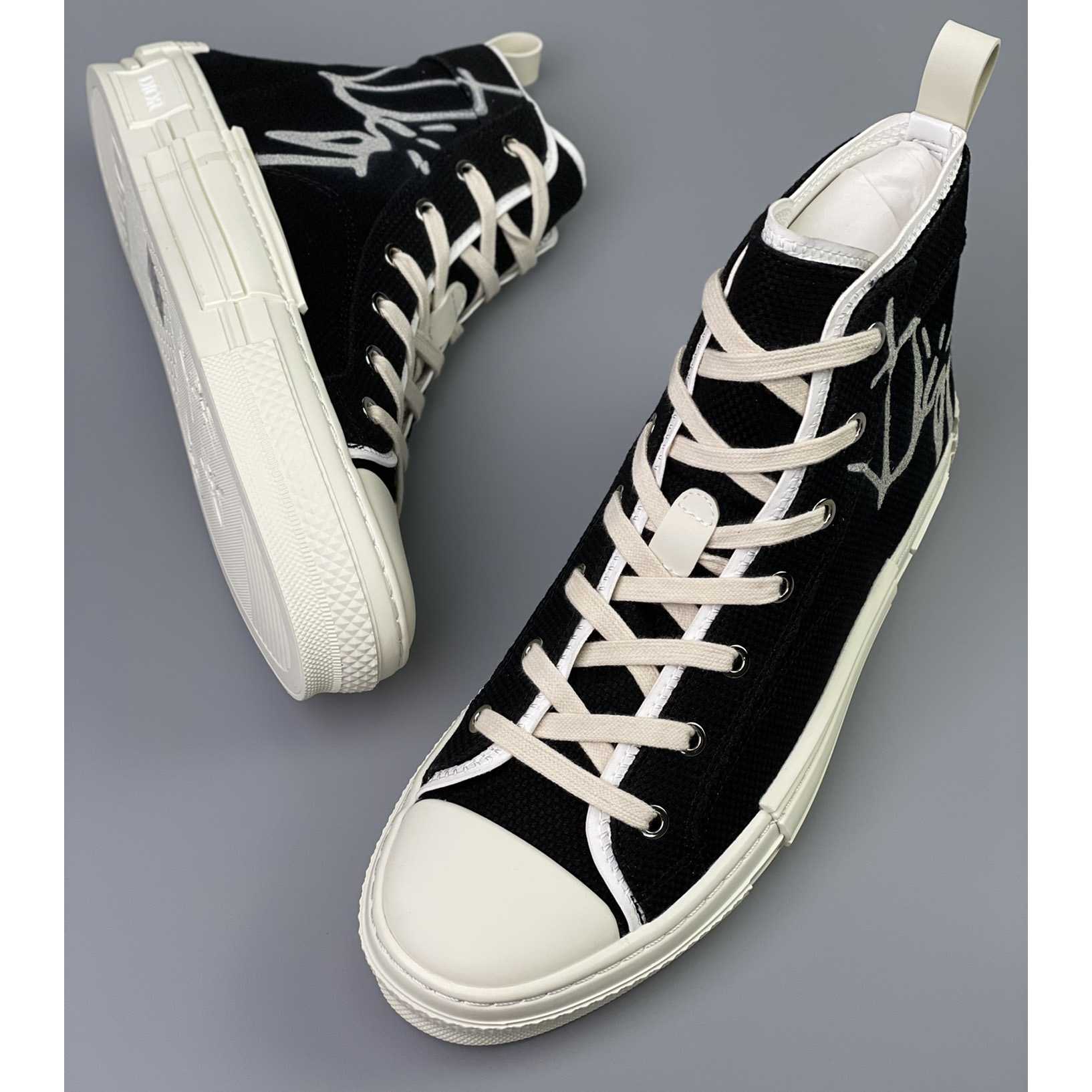 Dior B23 Cactus Jack Dior High-Top Sneaker - FashionPlug