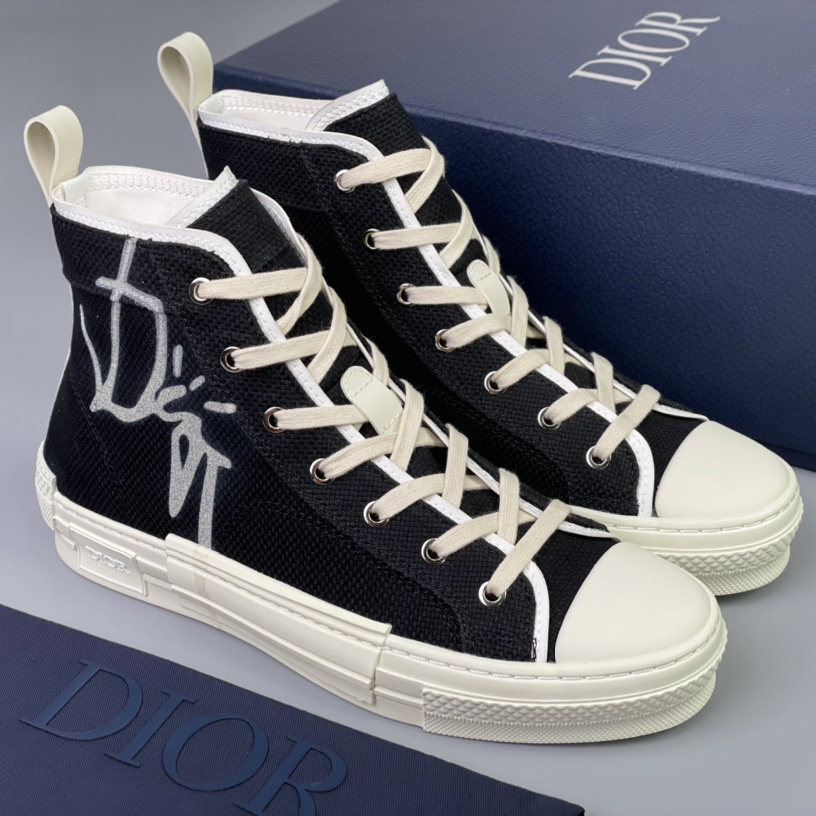 Dior B23 Cactus Jack Dior High-Top Sneaker - FashionPlug
