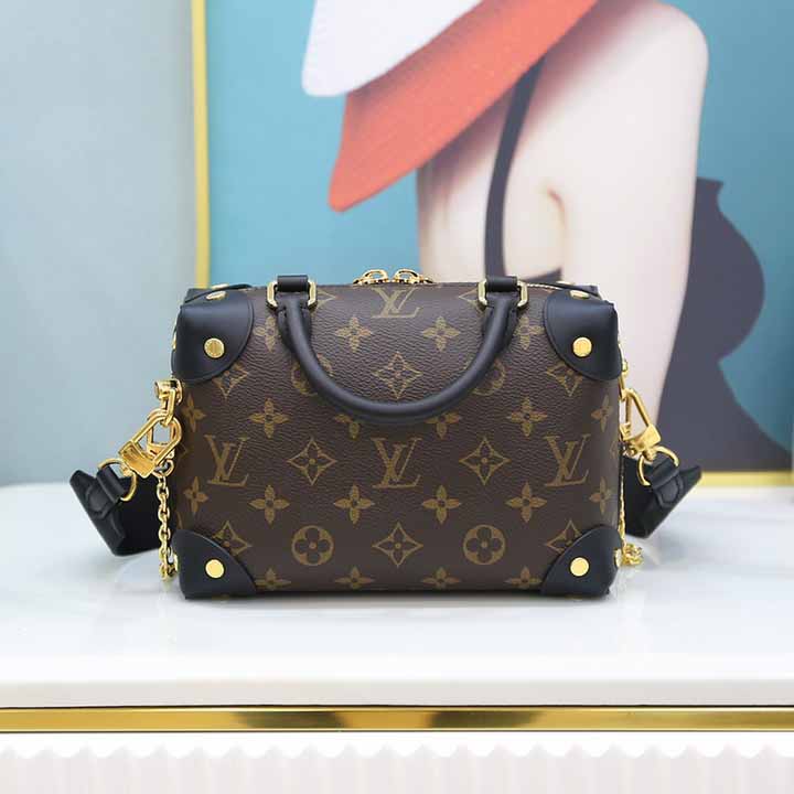 Louis Vuitton Petite Malle Souple(20-14-7.5cm)   M45571 - FashionPlug