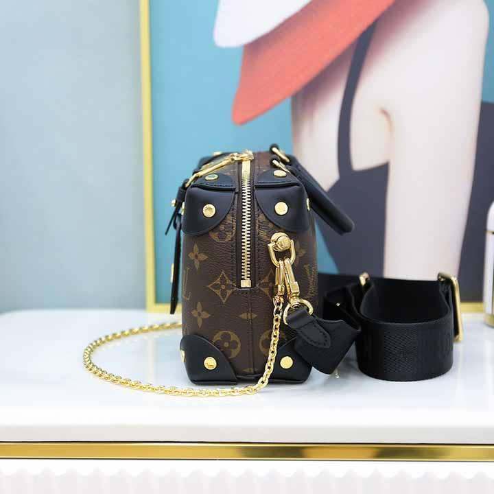 Louis Vuitton Petite Malle Souple(20-14-7.5cm)   M45571 - FashionPlug