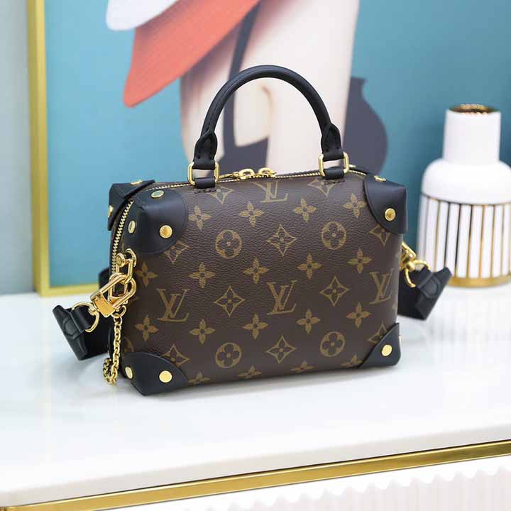 Louis Vuitton Petite Malle Souple(20-14-7.5cm)   M45571 - FashionPlug