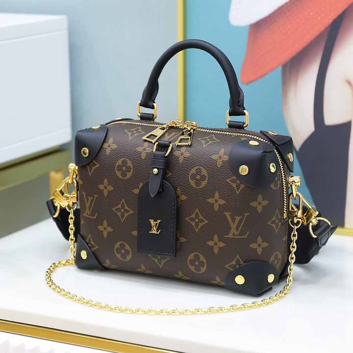 Louis Vuitton Petite Malle Souple(20-14-7.5cm)   M45571 - FashionPlug