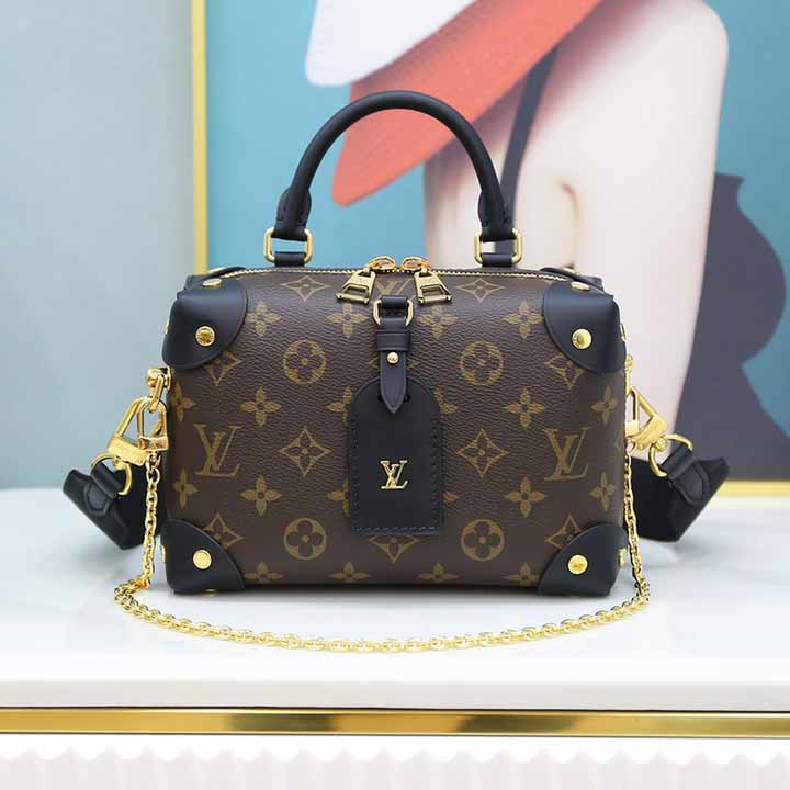 Louis Vuitton Petite Malle Souple(20-14-7.5cm)   M45571 - FashionPlug