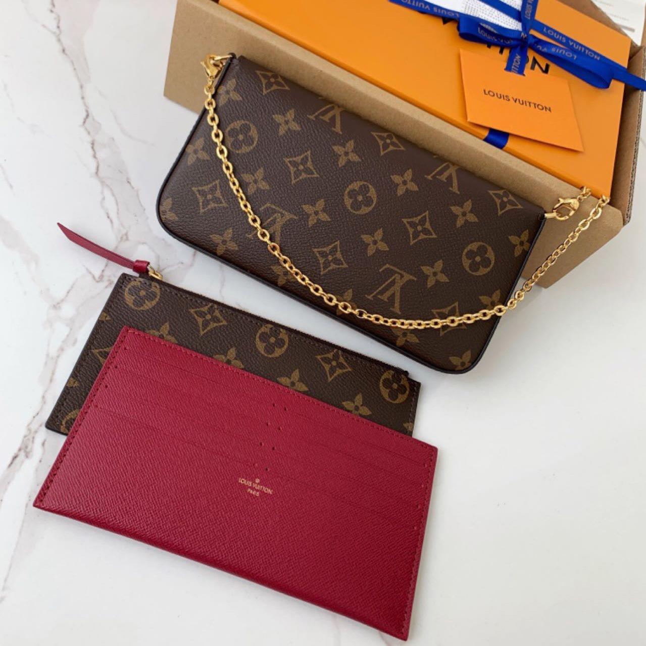Louis Vuitton Félicie Pochette   M61276 - FashionPlug