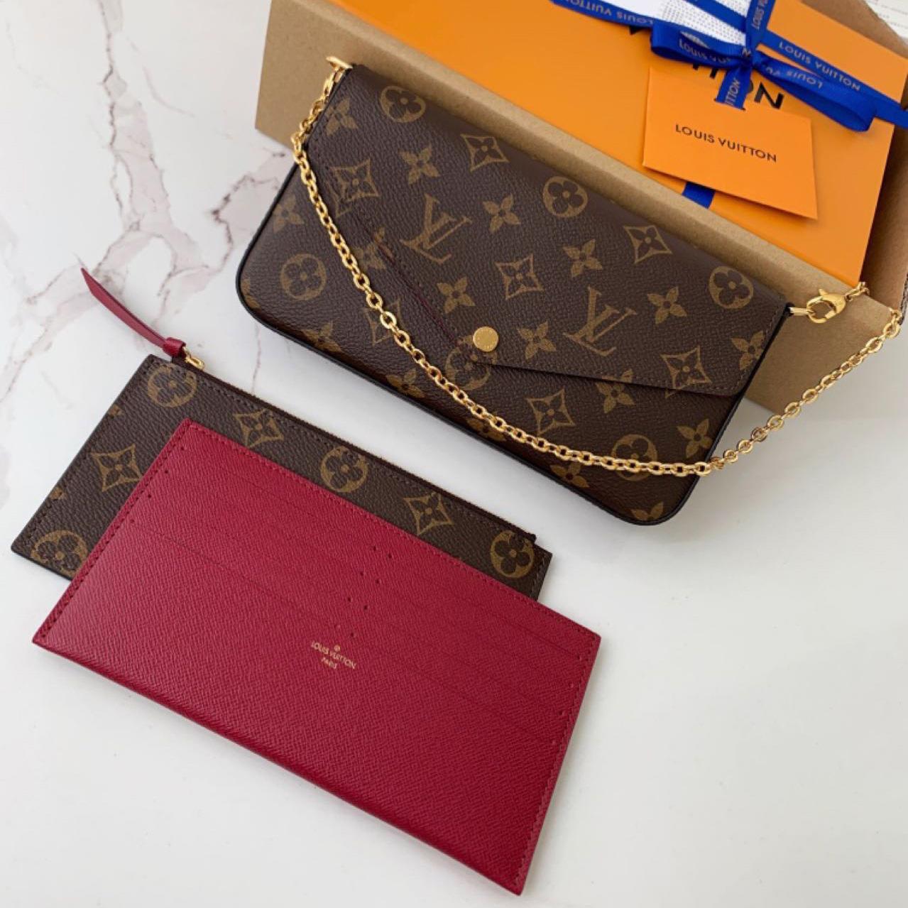 Louis Vuitton Félicie Pochette   M61276 - FashionPlug