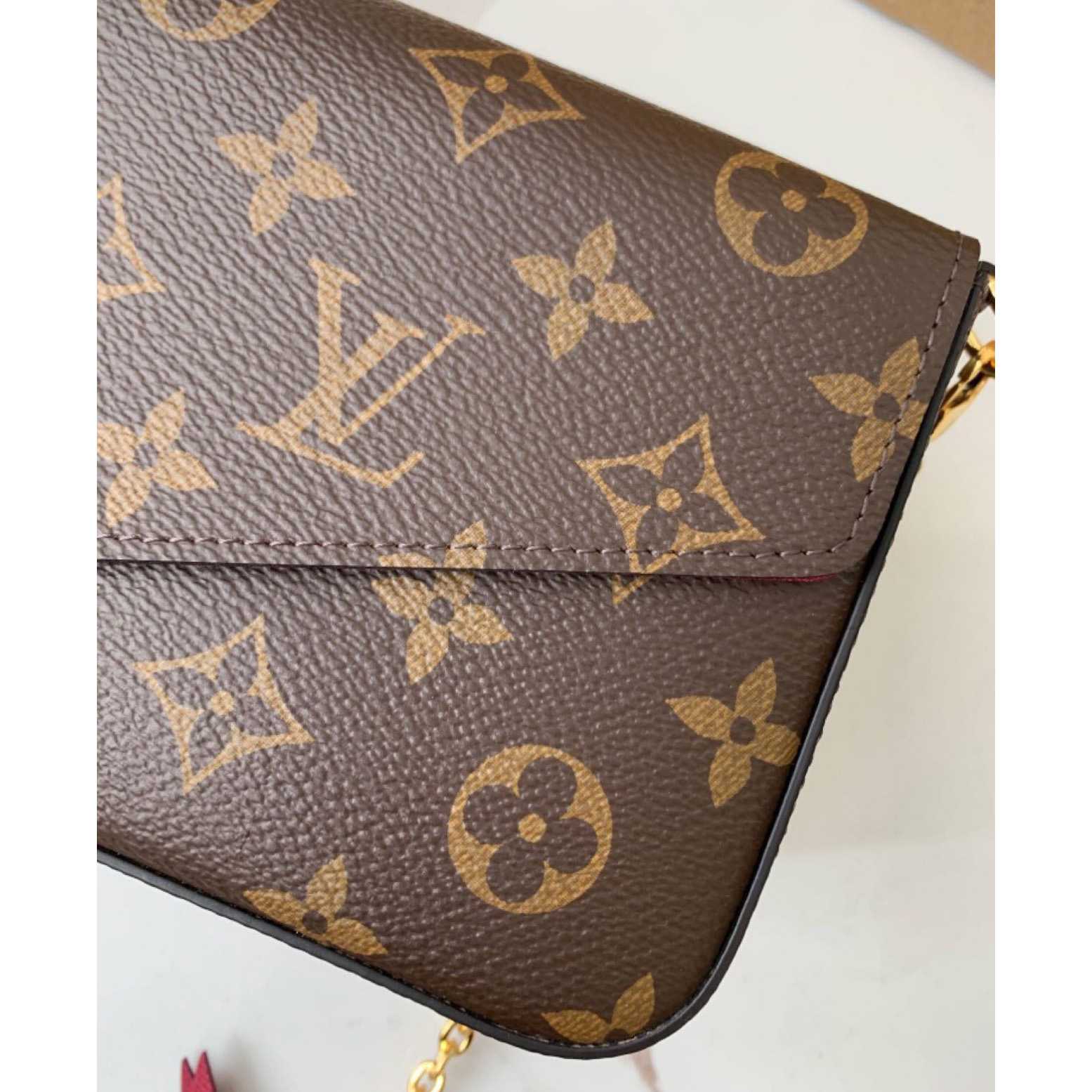 Louis Vuitton Félicie Pochette   M61276 - FashionPlug