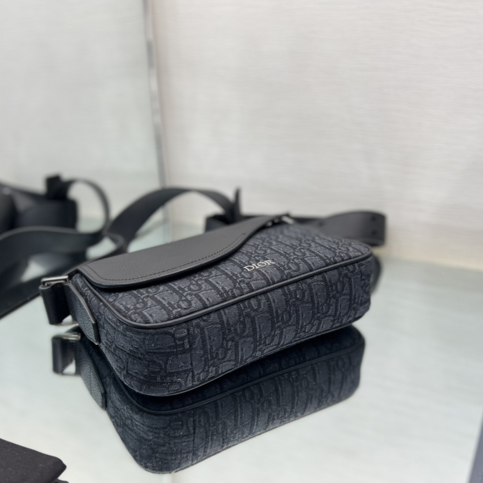 Dior Mini Saddle Messenger Bag(23-18-6cm) - FashionPlug