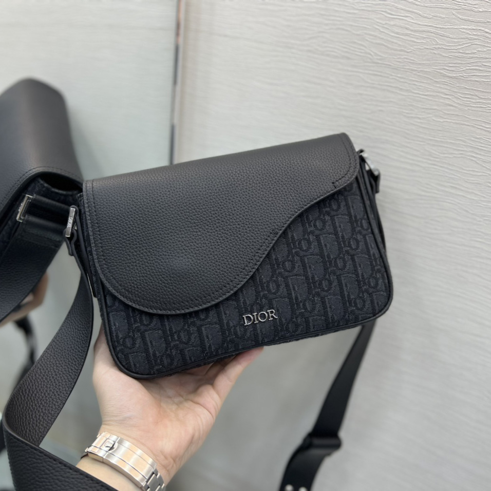 Dior Mini Saddle Messenger Bag(23-18-6cm) - FashionPlug