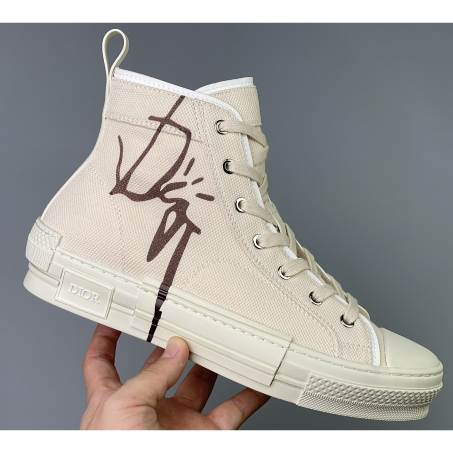 Dior B23 Cactus Jack Dior High-Top Sneaker - FashionPlug