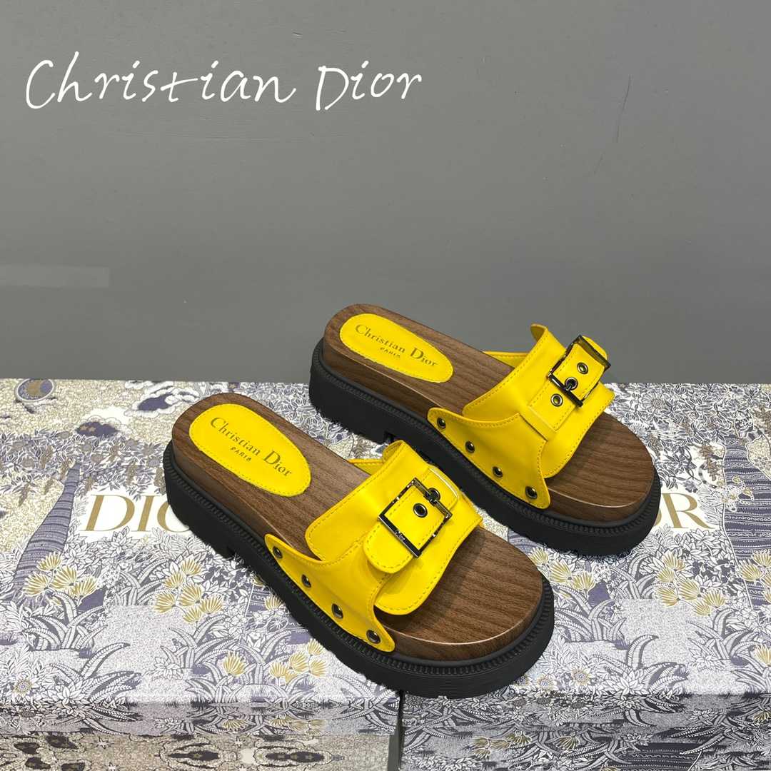 Dior Diorquake Strap Slide - FashionPlug