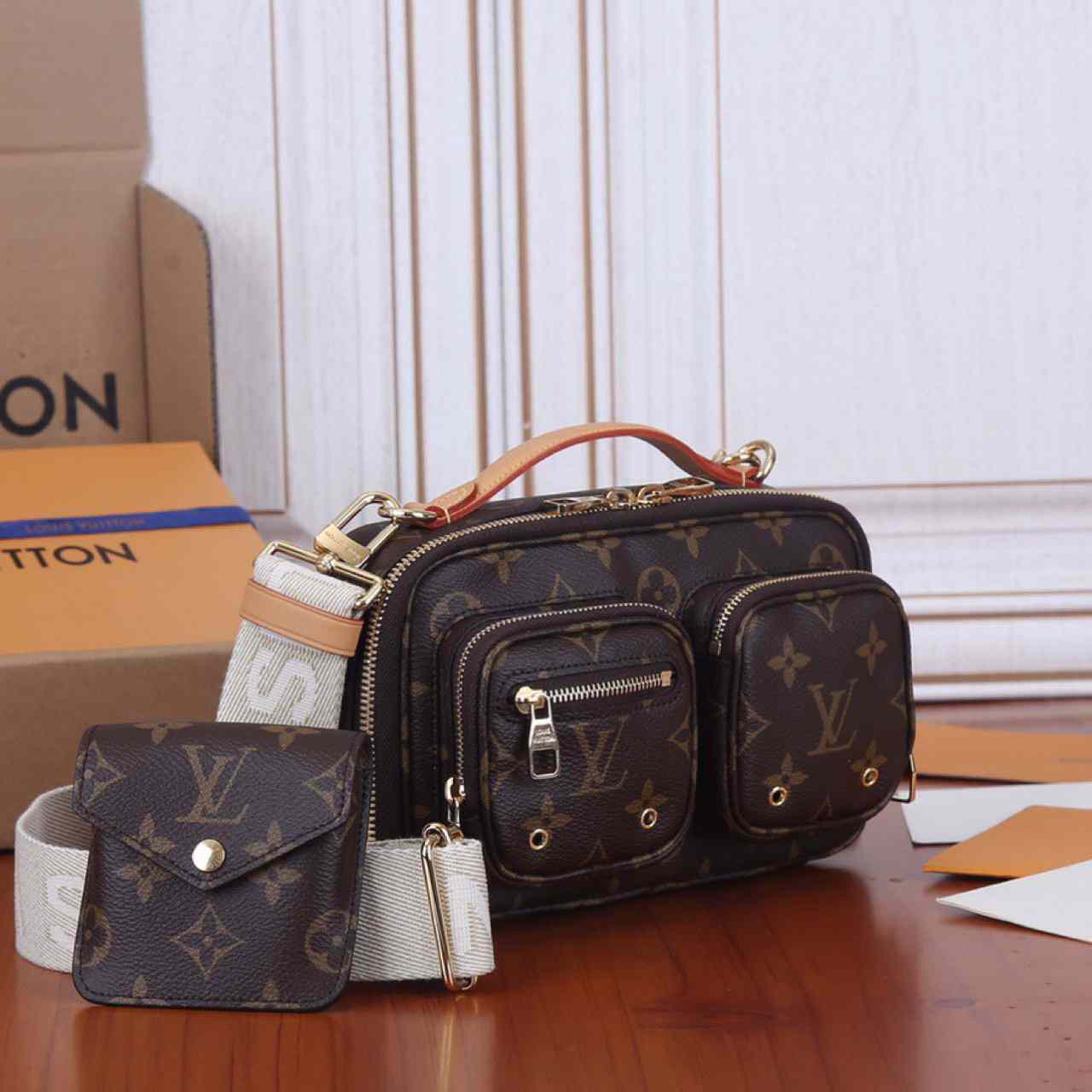 Louis Vuitton Utility Crossbody(18-11-10cm)   M80446 - FashionPlug