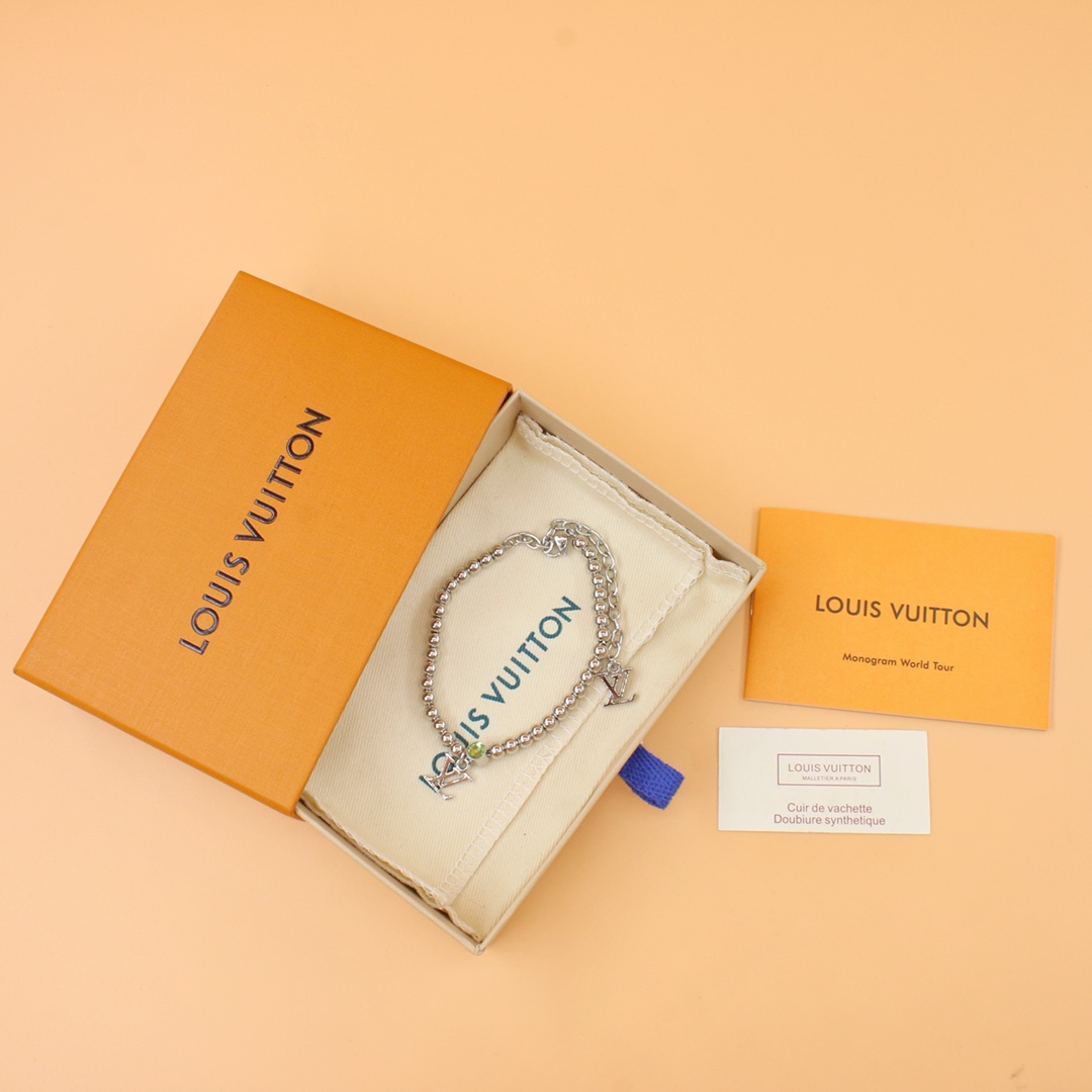 Louis Vuitton Nano Beads Bracelet   M00731 - FashionPlug