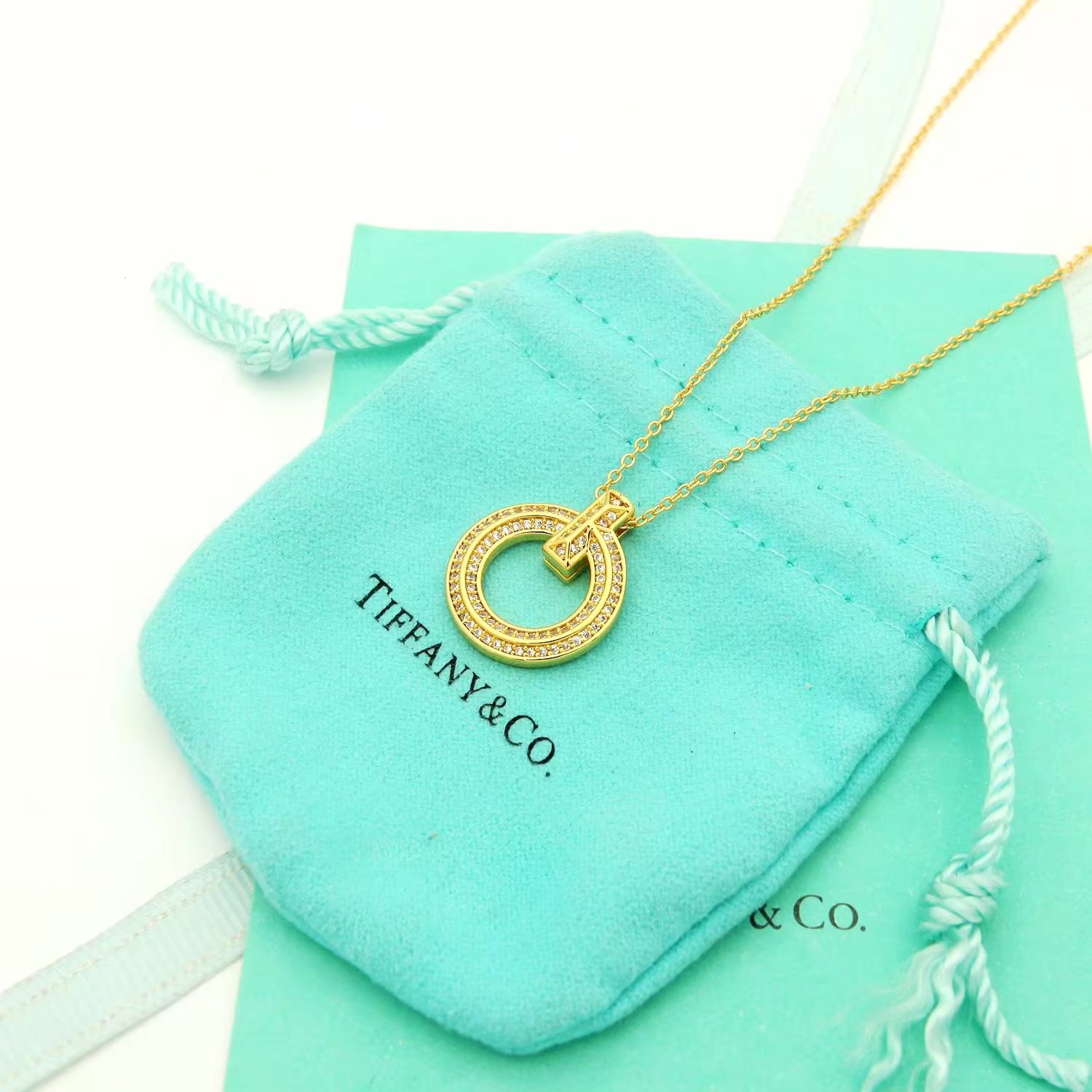 Tiffany&CO T1 Circle Pendant - FashionPlug