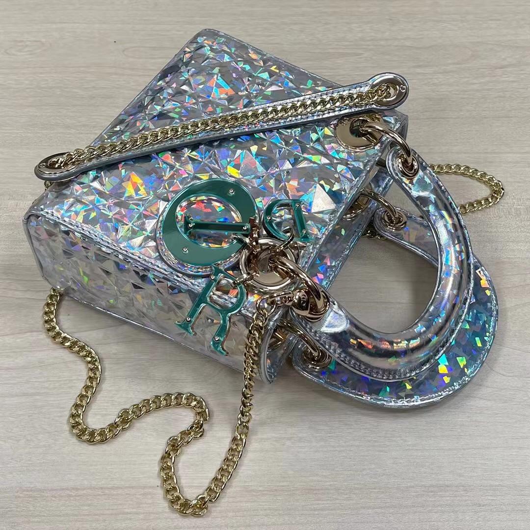 Dior Micro Lady Dior Bag - Collaboration With Zhang Huan(17cm) - FashionPlug