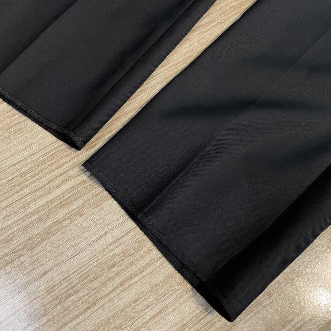 Fendi Black Cotton Blazer & Pants - FashionPlug
