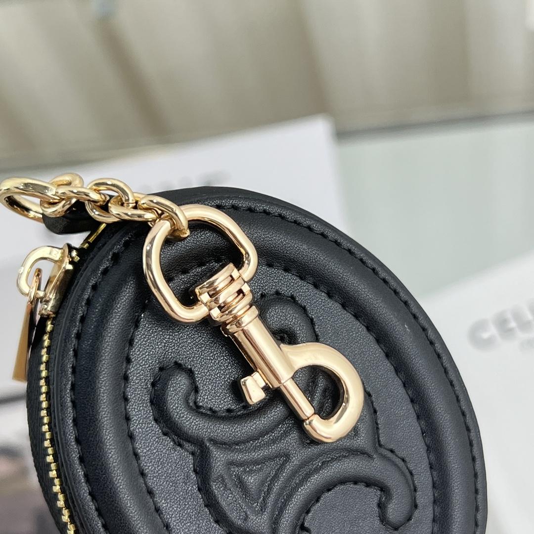 Celine Purse With Hook Cuir Triomphe In Smooth Calfskin  - FashionPlug