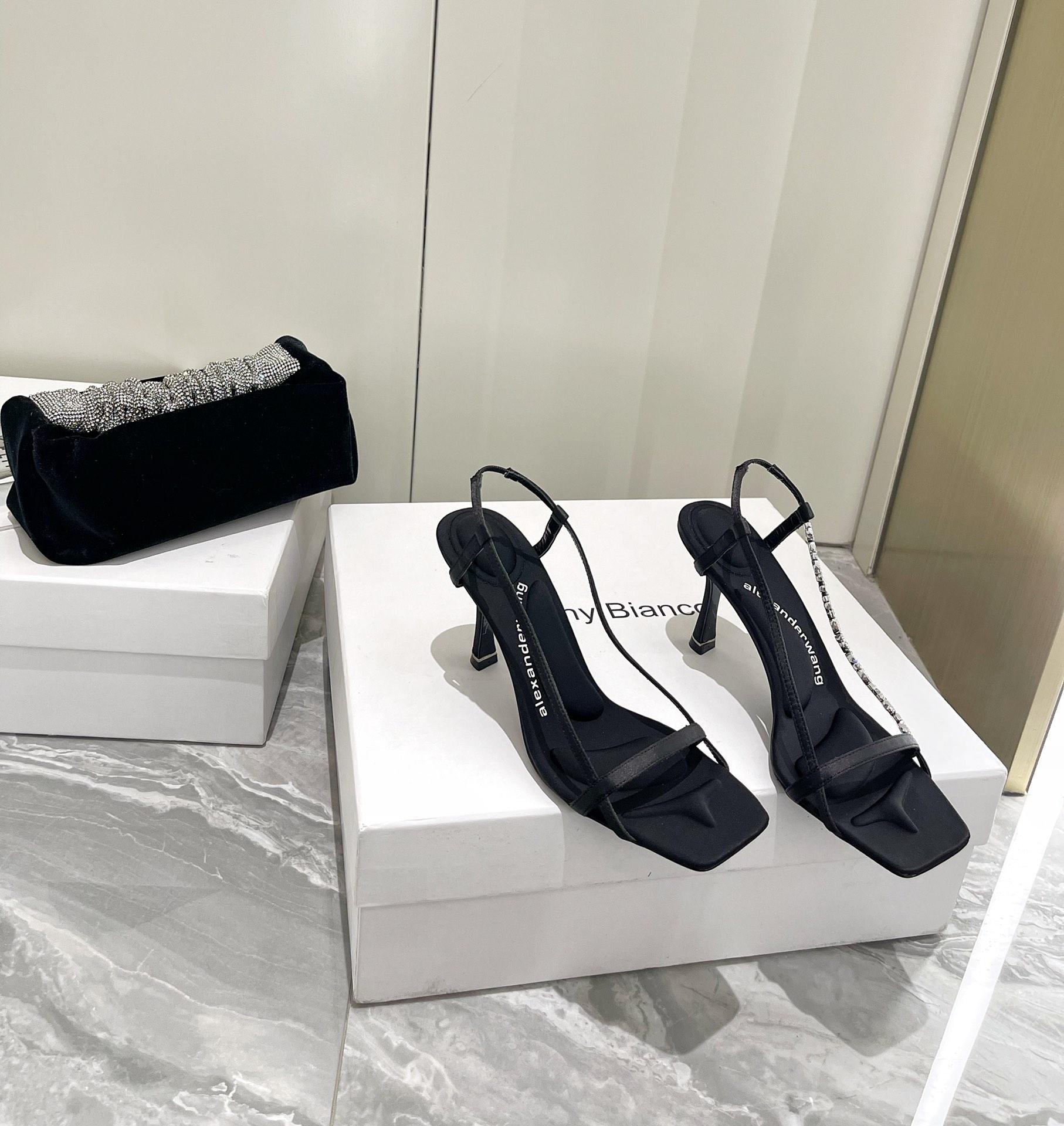 Alexander Wang lvy 85mm Sandals - FashionPlug