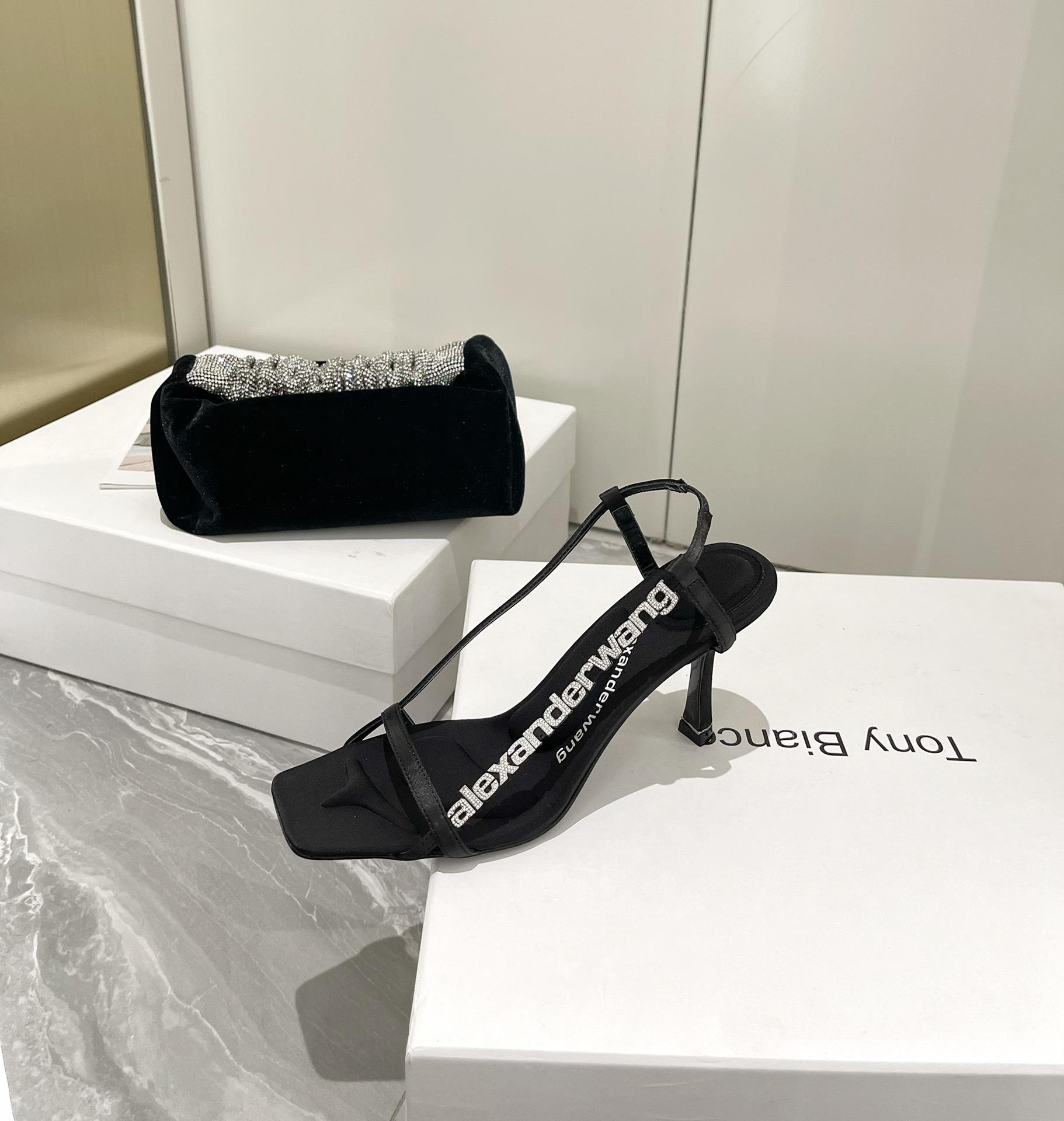 Alexander Wang lvy 85mm Sandals - FashionPlug