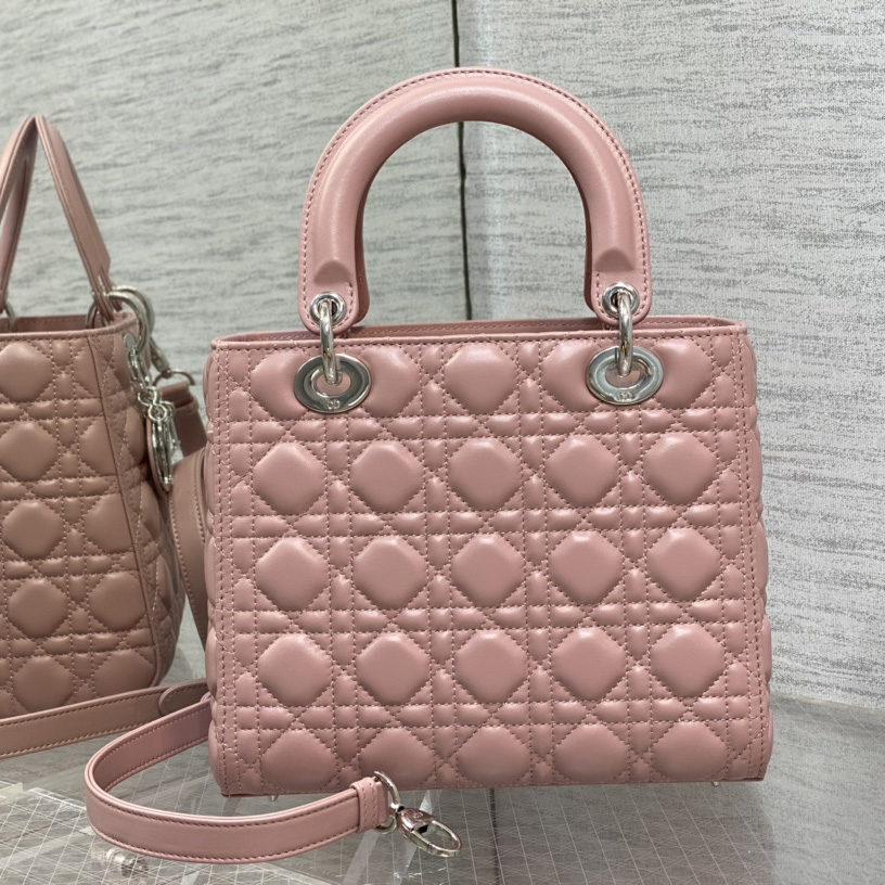 Dior Medium Lady Dior Bag   24cm - FashionPlug