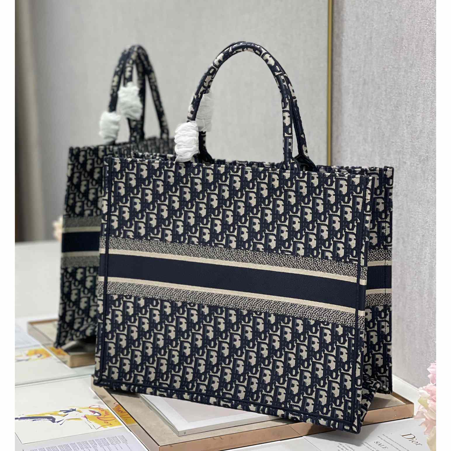Dior Large Dior Book Tote(41-32cm) - FashionPlug