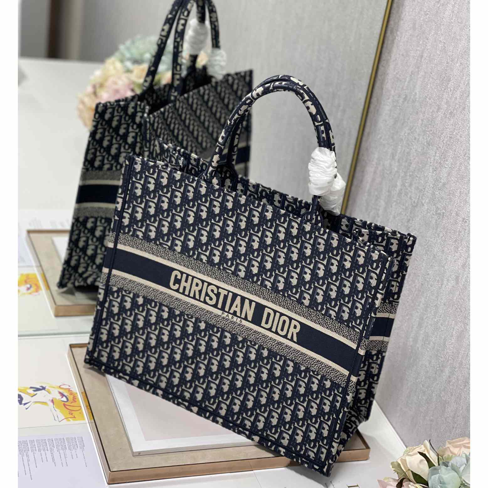 Dior Large Dior Book Tote(41-32cm) - FashionPlug