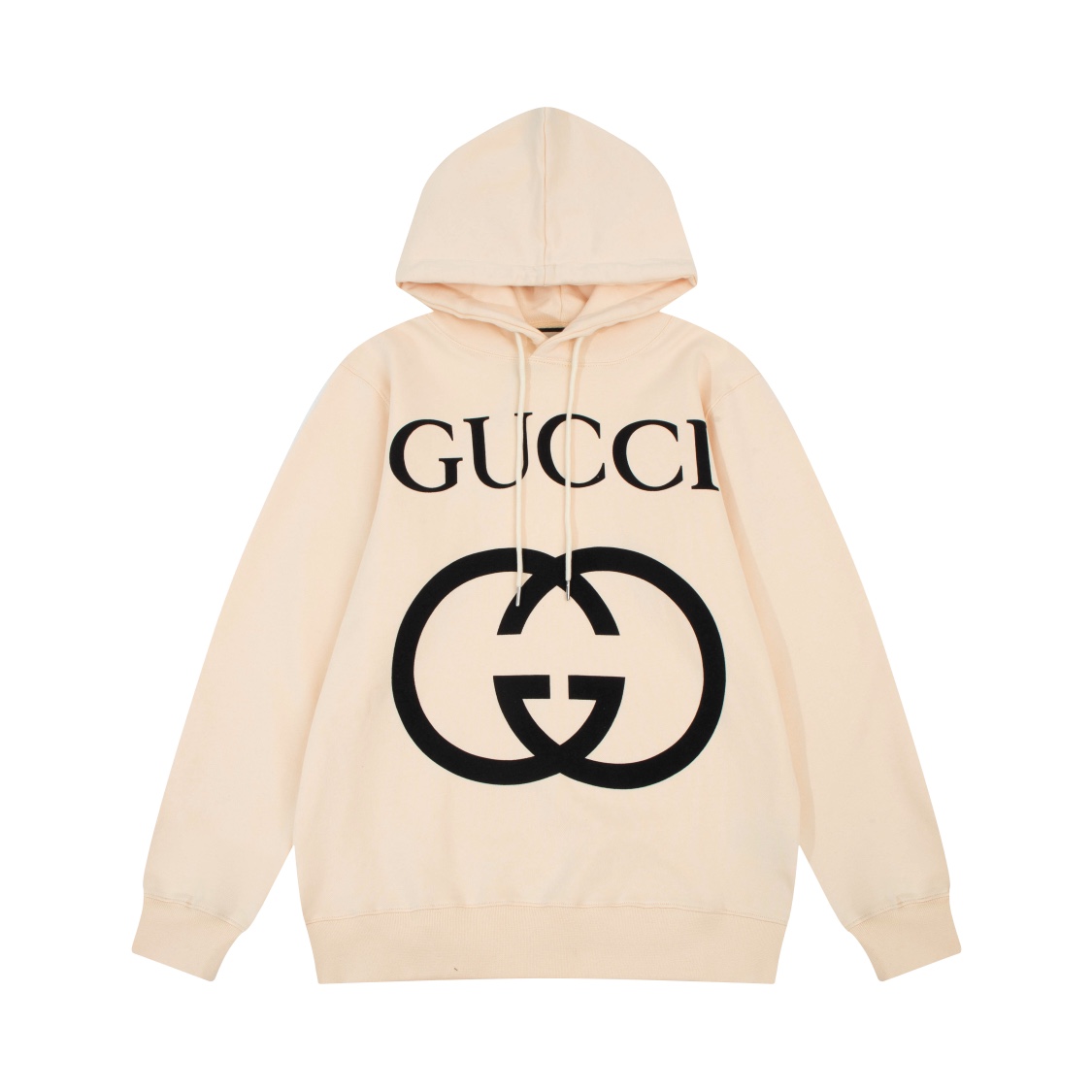 Gucci Hooded Sweatshirt With Interlocking G - FashionPlug