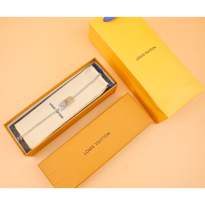 Louis Vuitton Monogram Bold Bracelet   M00681 - FashionPlug