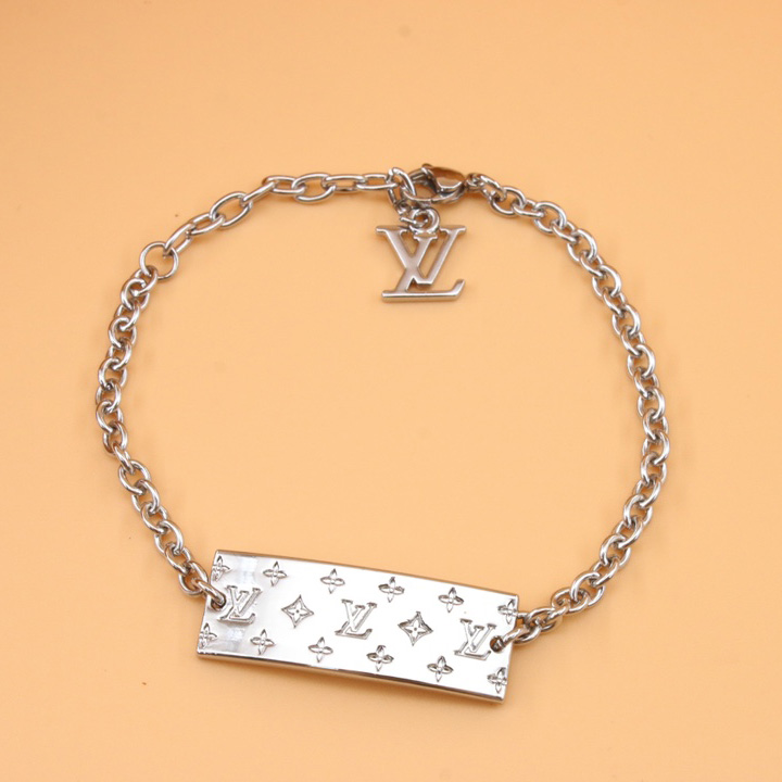 Louis Vuitton Monogram Bold Bracelet   M00681 - FashionPlug