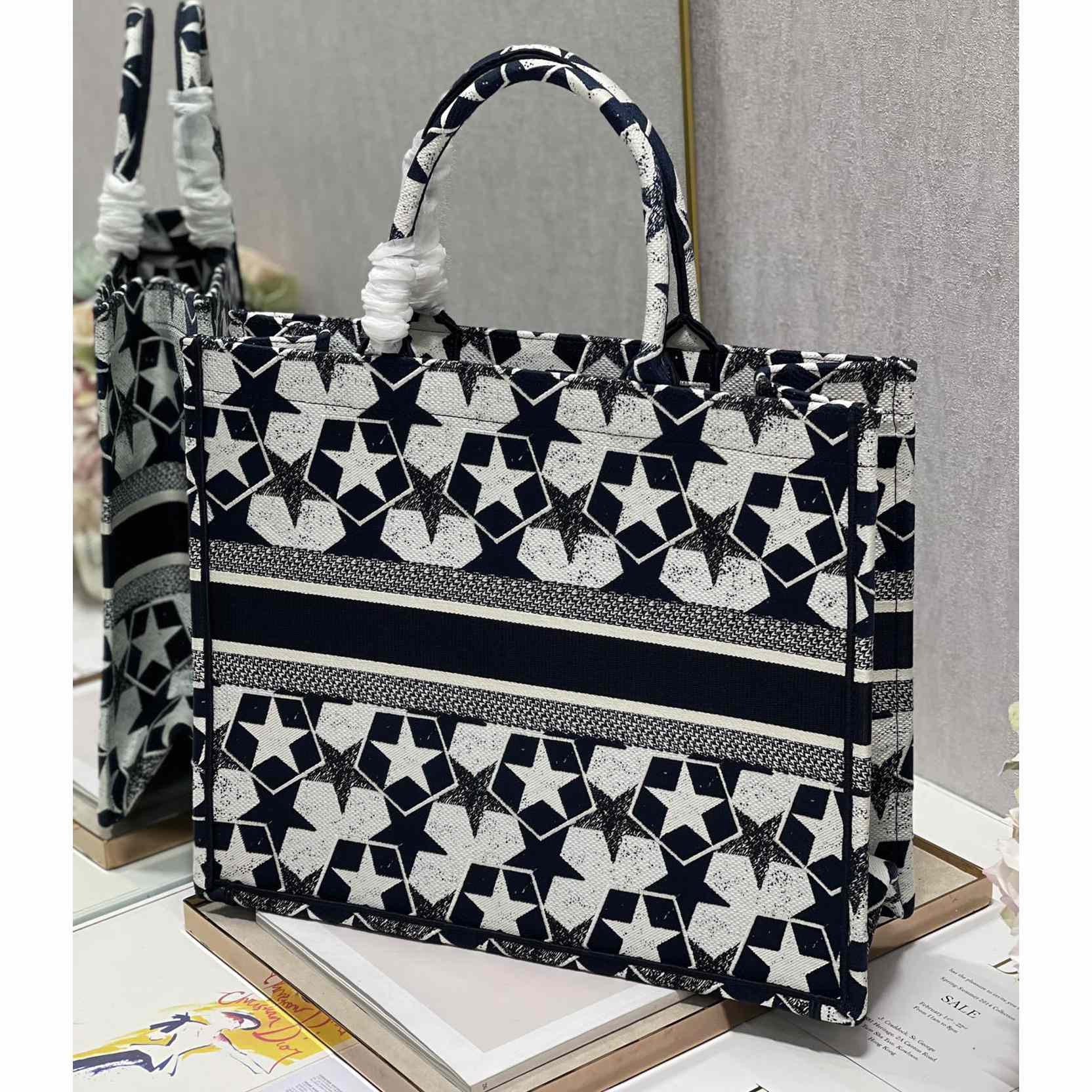 Dior Large Dior Book Tote(41-32cm) - FashionPlug