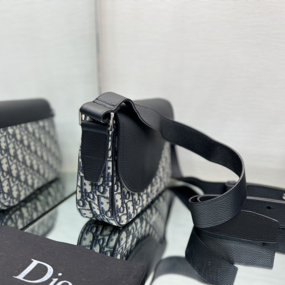 Dior Mini Saddle Messenger Bag(23-18-6cm) - FashionPlug