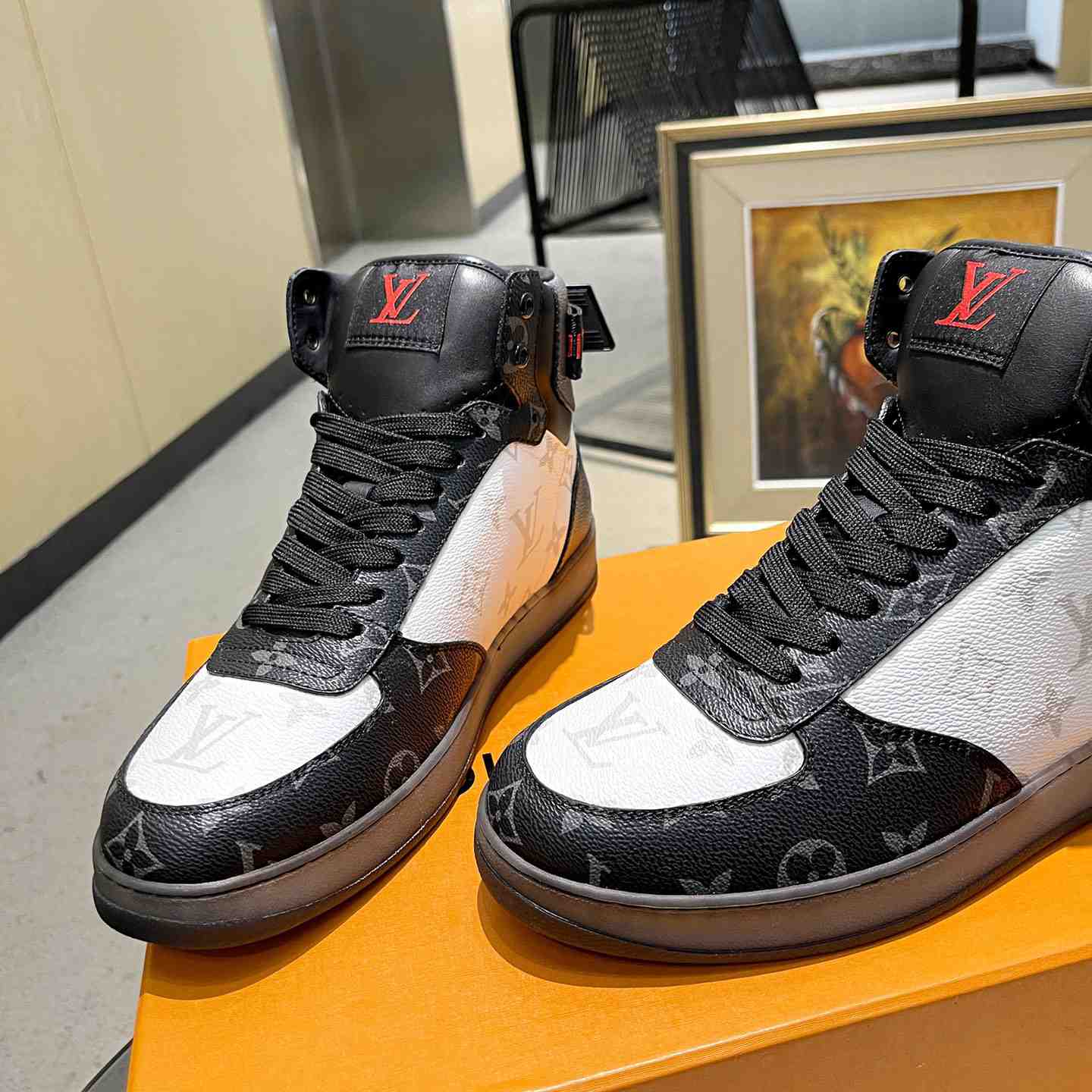 Louis Vuitton Rivoli Sneaker Boot     - FashionPlug