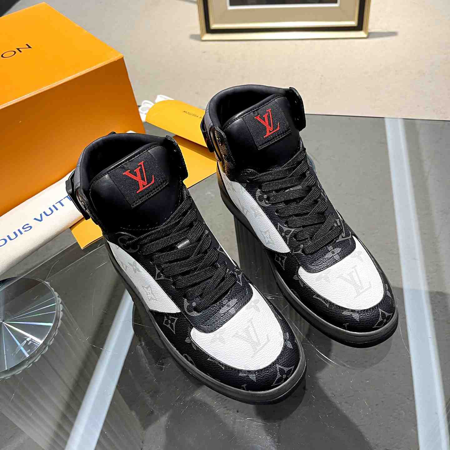 Louis Vuitton Rivoli Sneaker Boot     - FashionPlug