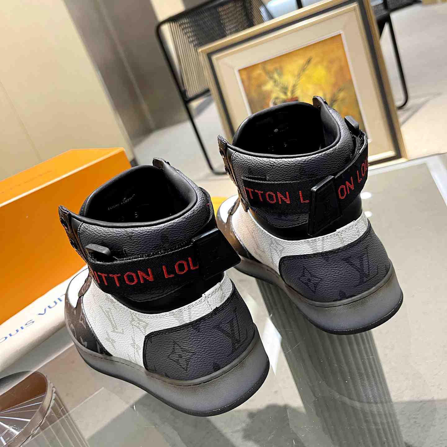 Louis Vuitton Rivoli Sneaker Boot     - FashionPlug
