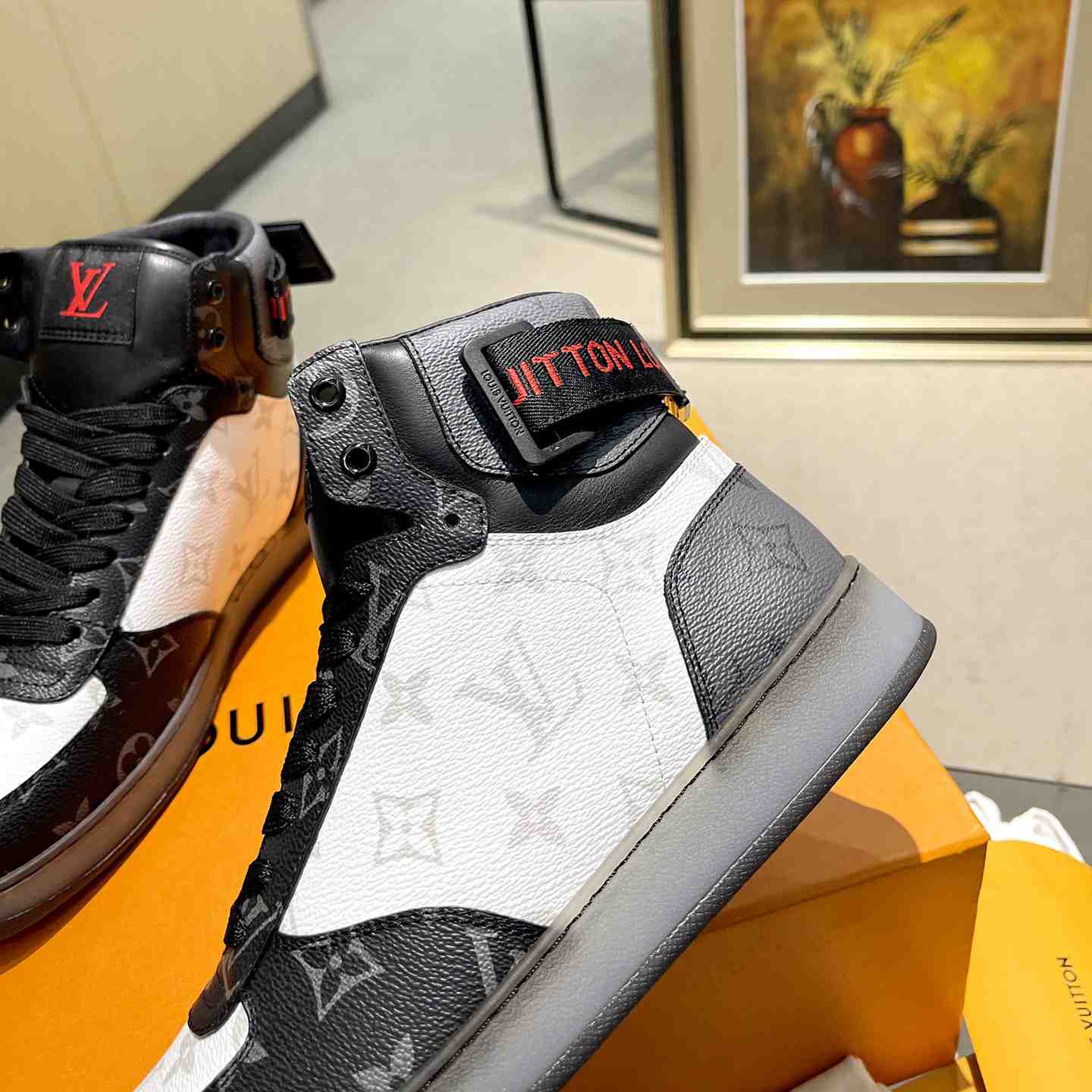Louis Vuitton Rivoli Sneaker Boot     - FashionPlug
