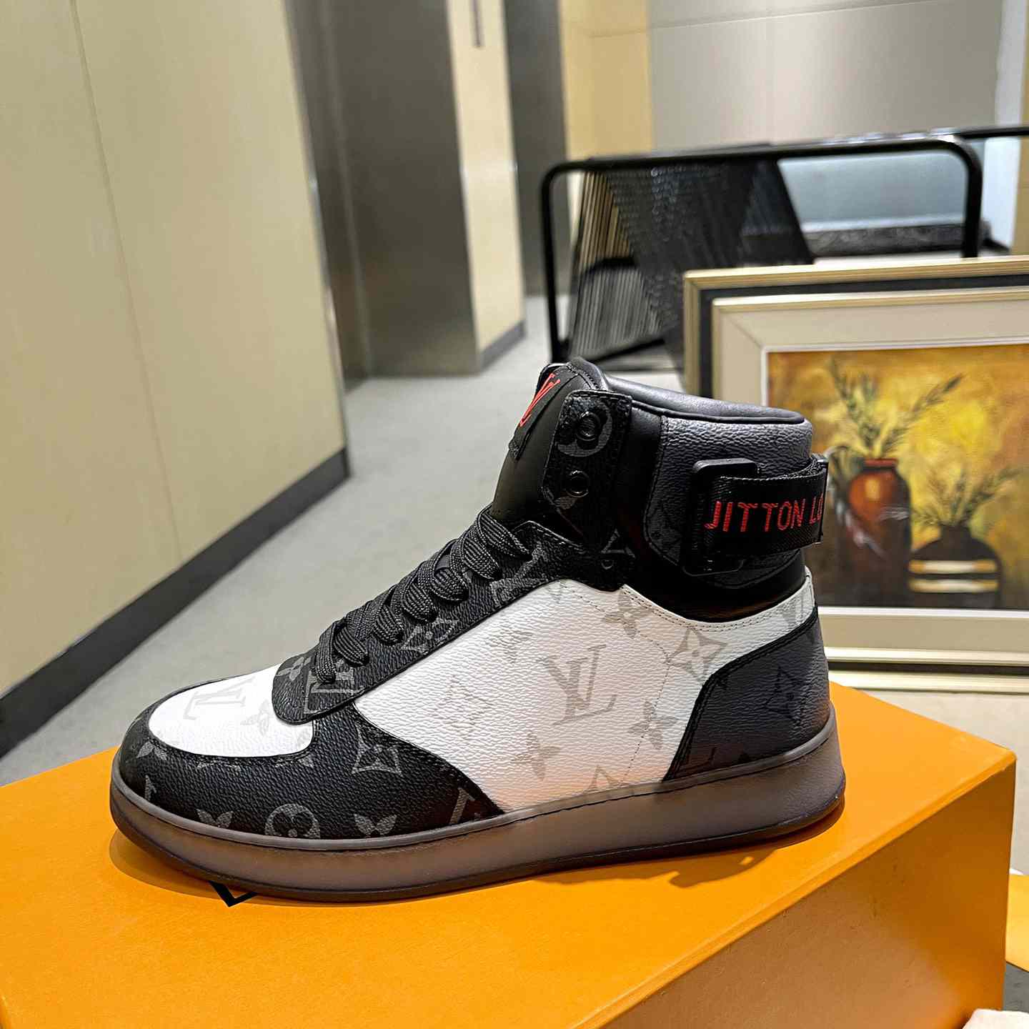 Louis Vuitton Rivoli Sneaker Boot     - FashionPlug