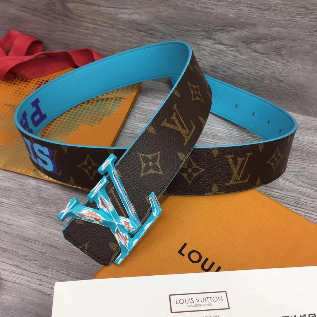 Louis Vuitton LV Pyramide Cities Exclusive 40MM Reversible Belt—Paris - FashionPlug