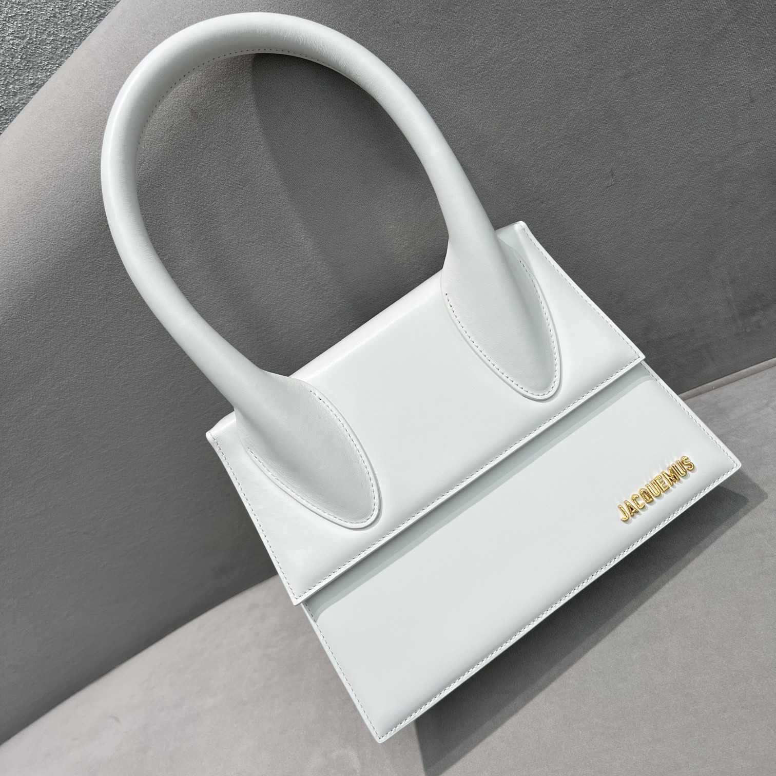 Jacquemus Le Grand Chiquito Large Leather Handbag(24-18-10cm) - FashionPlug