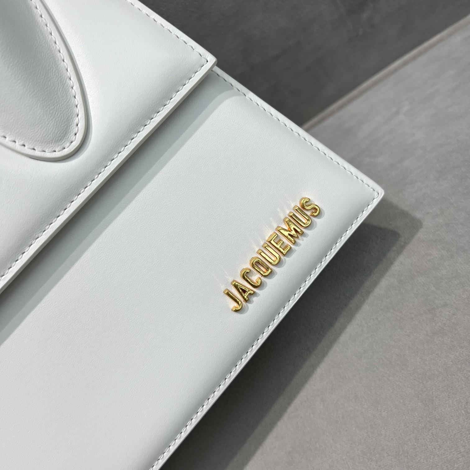 Jacquemus Le Grand Chiquito Large Leather Handbag(24-18-10cm) - FashionPlug