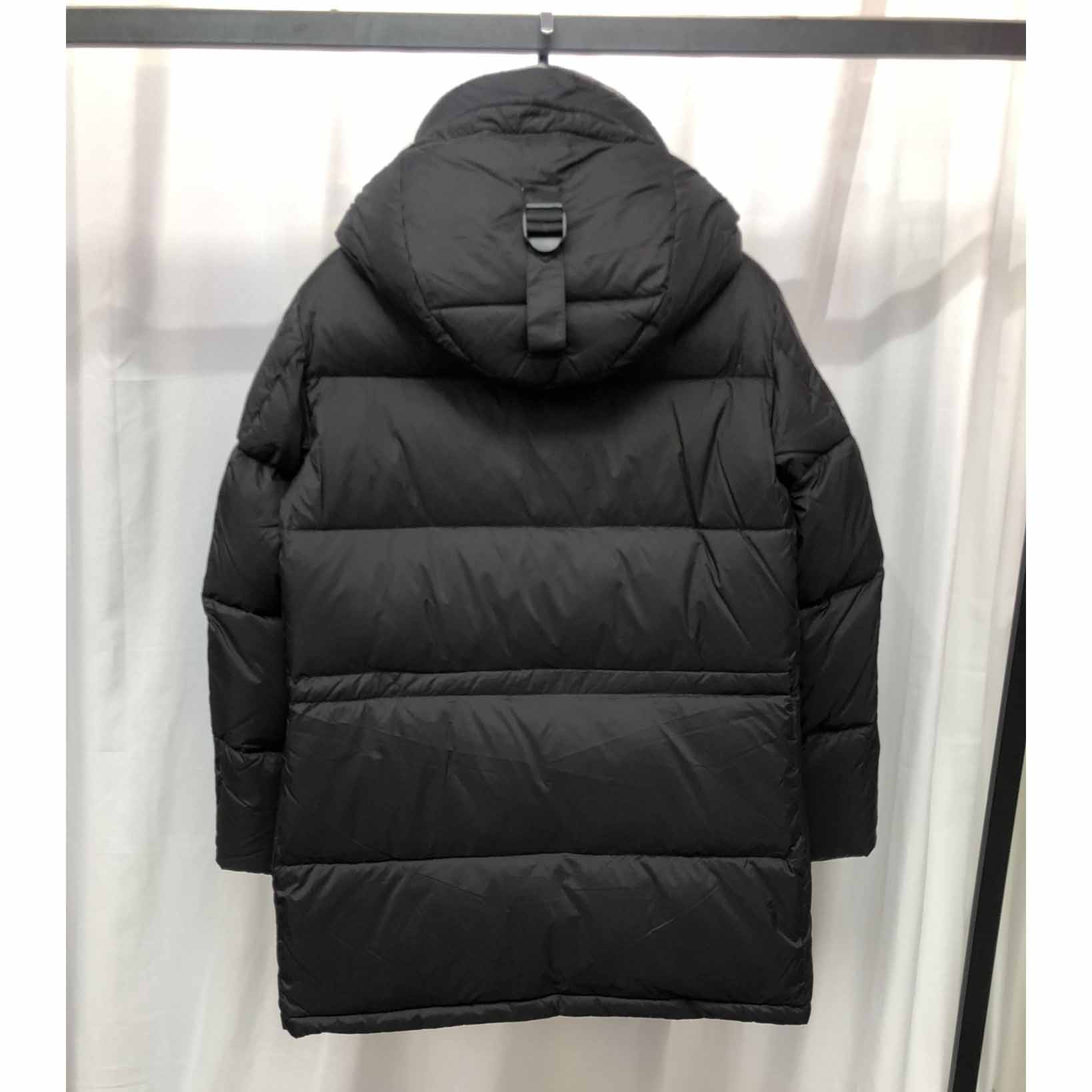 Burberry Logo Appliqué Nylon Puffer Coat - FashionPlug