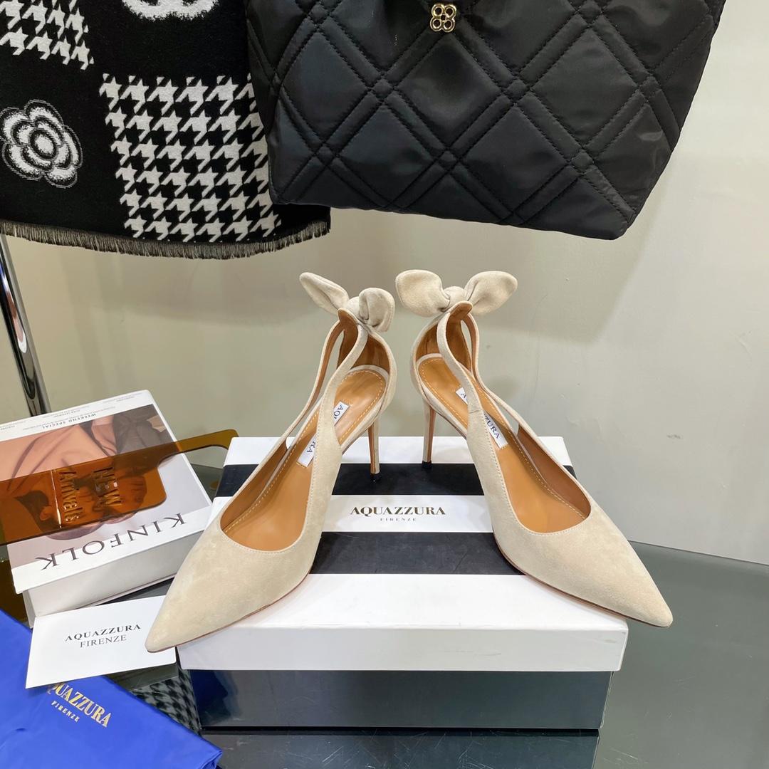Aquazzura Gatsby Bow Tie Pump  - FashionPlug